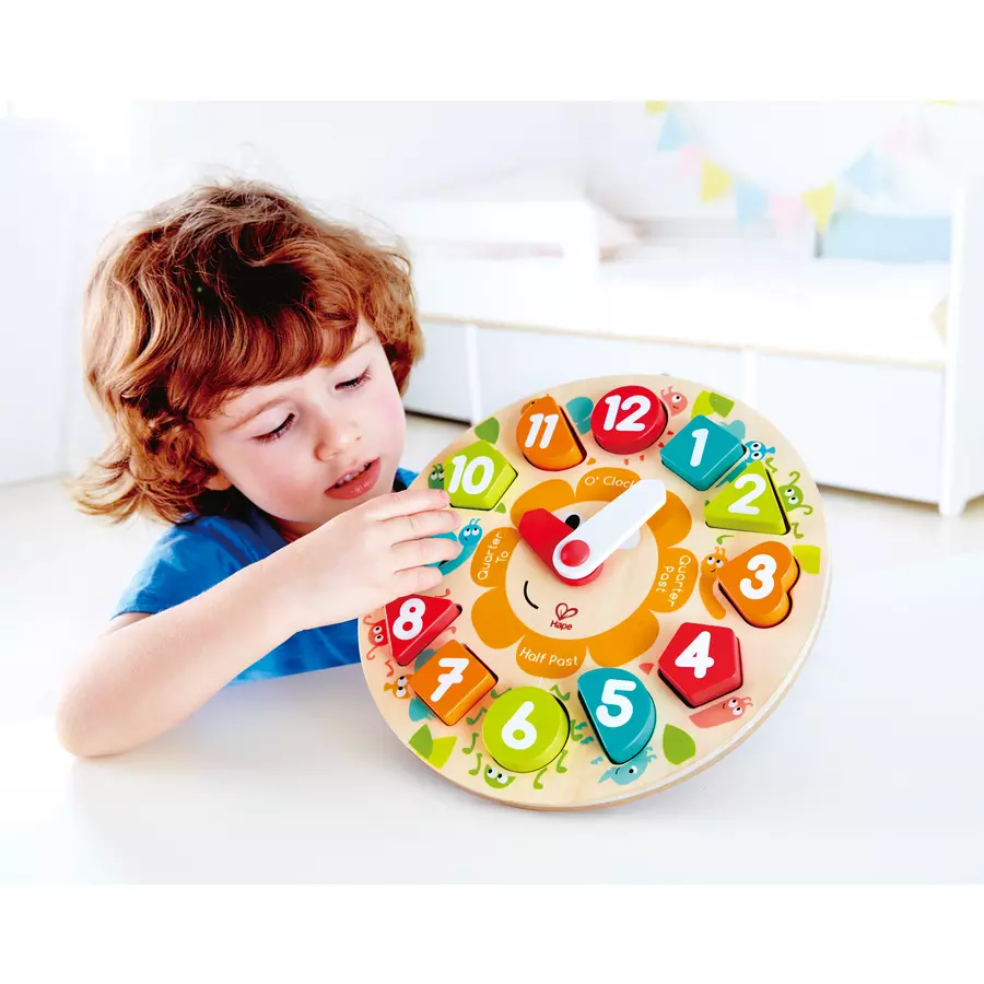 Hape Steckpuzzle Uhr