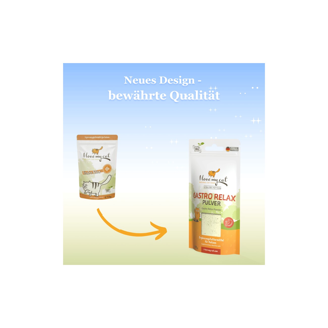 I love my cat Gastro Relax Pulver - 35g