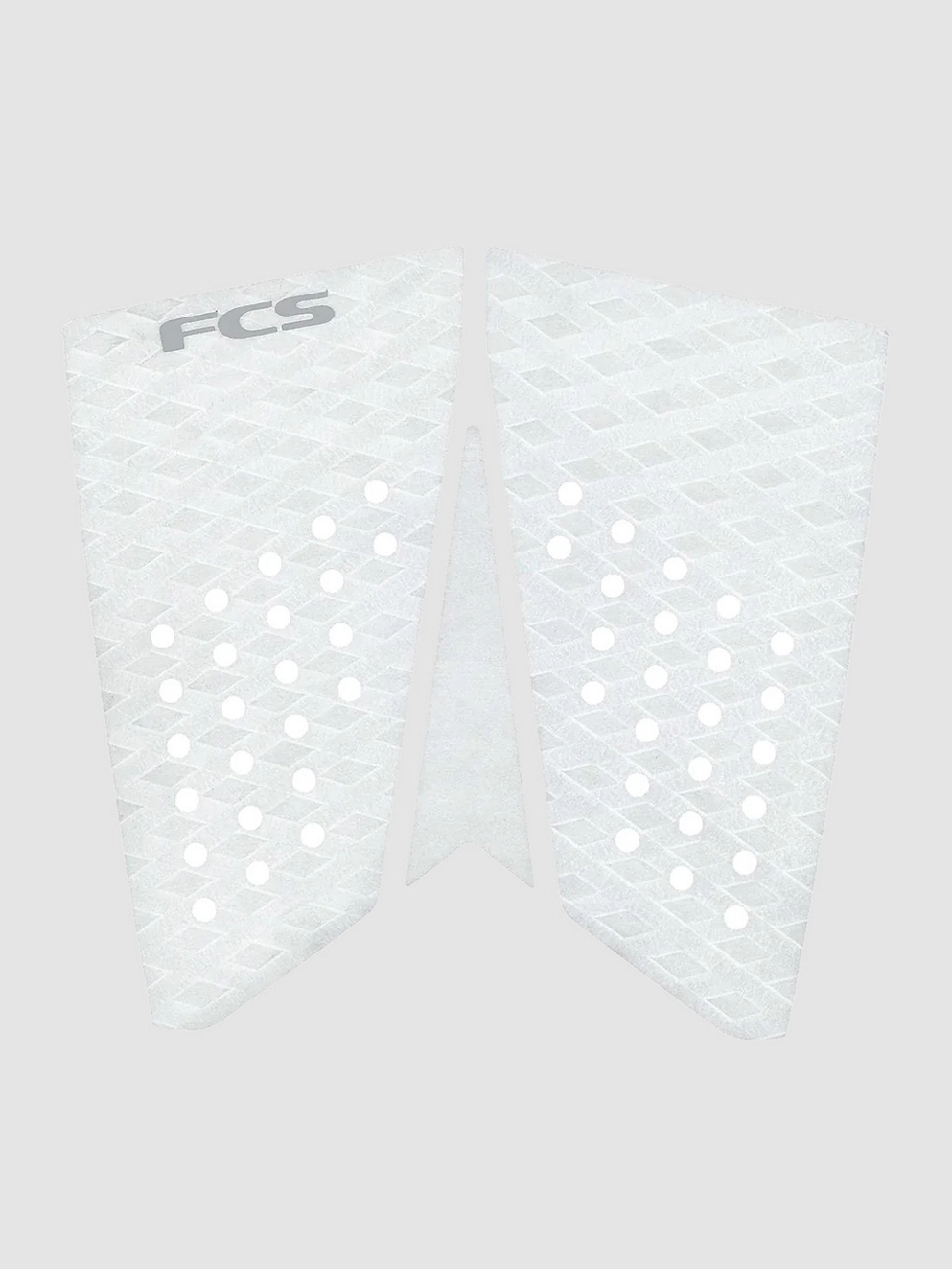 FCS T-3 Fish Eco Traction Pad white/cool grey
