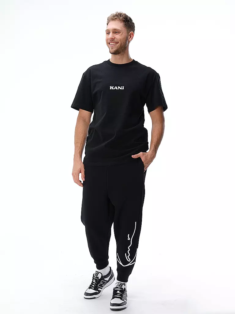 KARL KANI T-Shirt schwarz
