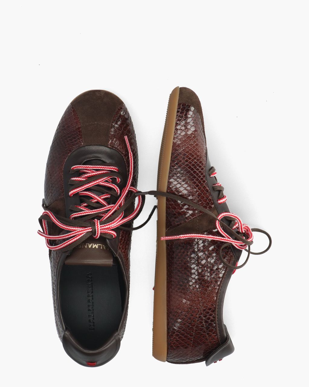 Halmanera 103 Donkerbruin Damessneakers