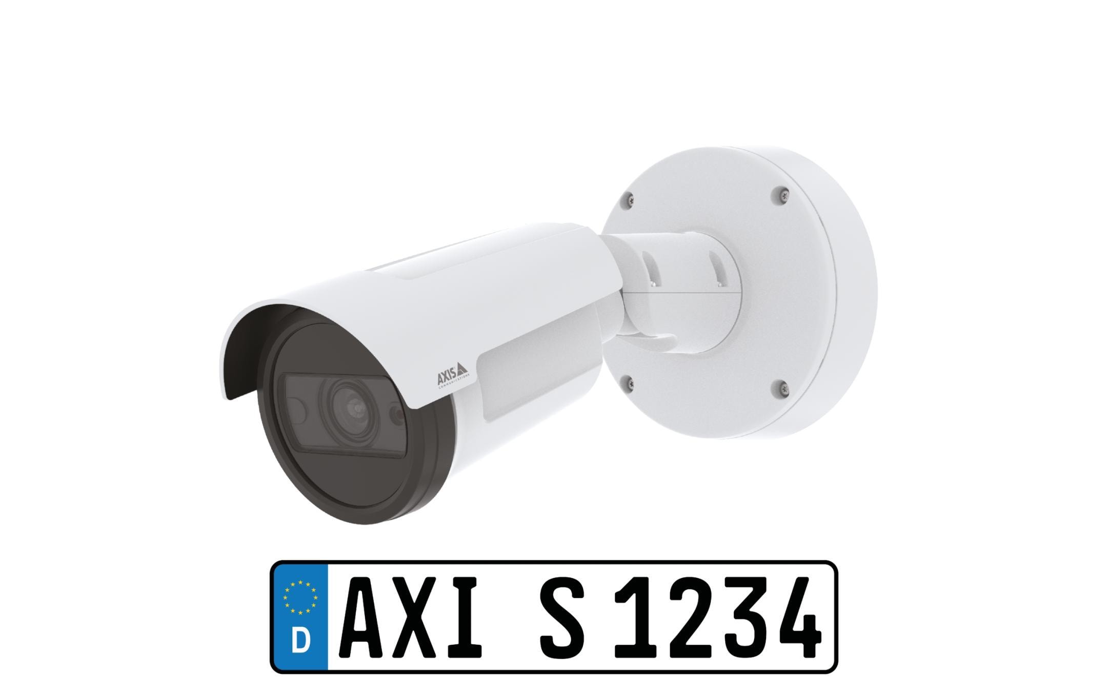 Netzwerkkamera P1465-LE-3 License Plate Verifier Kit<br>Einfache, kostengünstige Ausrüstung für langsamen Verkehr