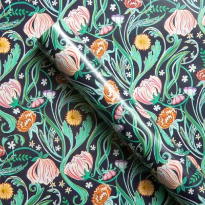 Floral 3M Roll Wrap