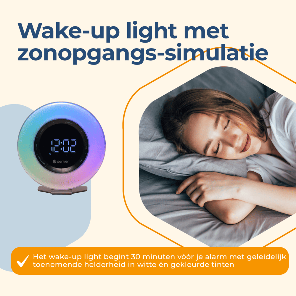 Denver CRL342 Wake Up Light wekkerradio