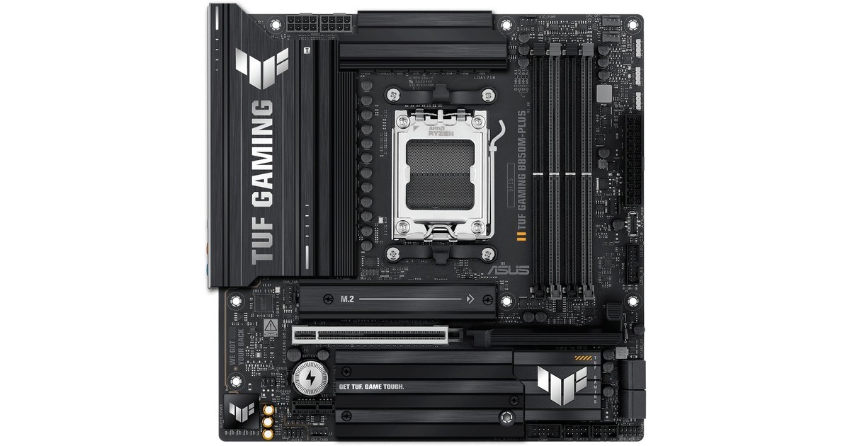 ASUSTUF Gaming B850M-PLUS socket AM5 moederbord  (2.5 GbE-LAN, Sound, µATX)