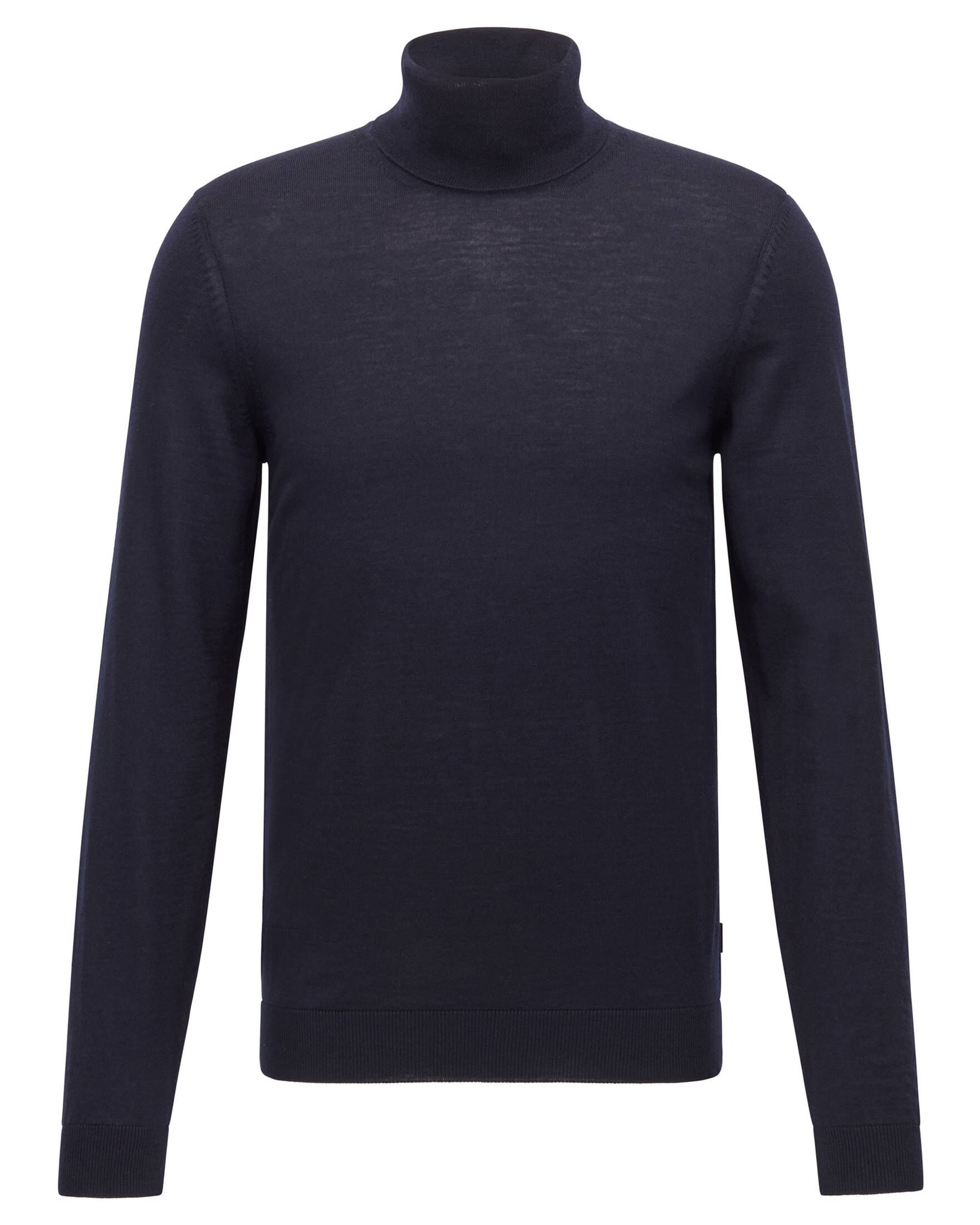 BOSS| Herren Rollkragenpullover MUSSO-P aus Wolle