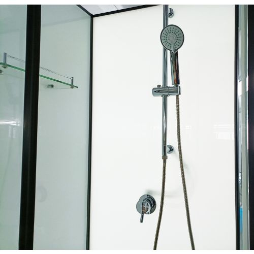 Badstuber Bela complete douchecabine kwartrond 80x80x203cm