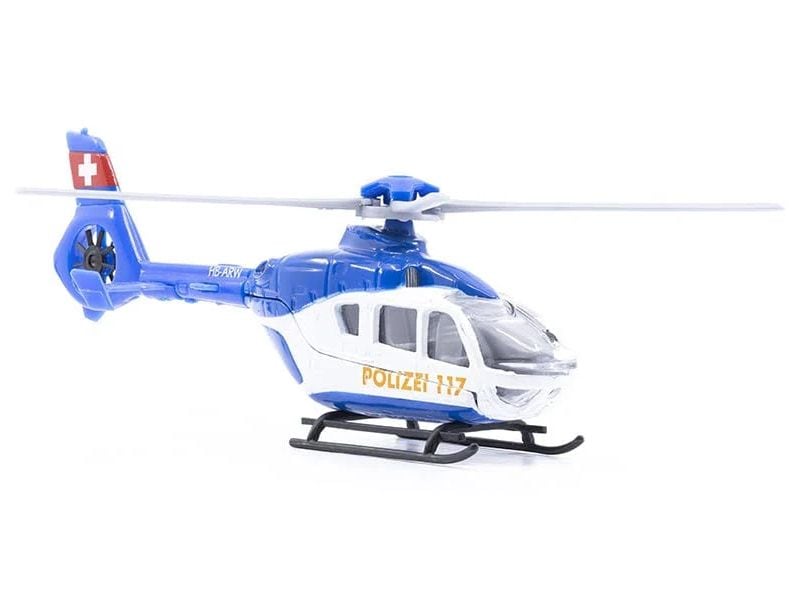 ACE Toy EC-135 Polizei Helikopter 1:72 Mini Polizei Helikopter ca. 13 cm