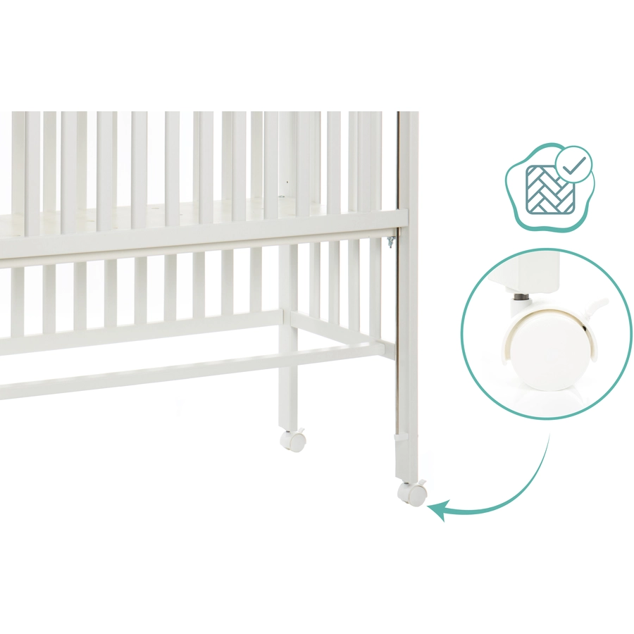 fillikid Beistellbett Cocon Plus weiß