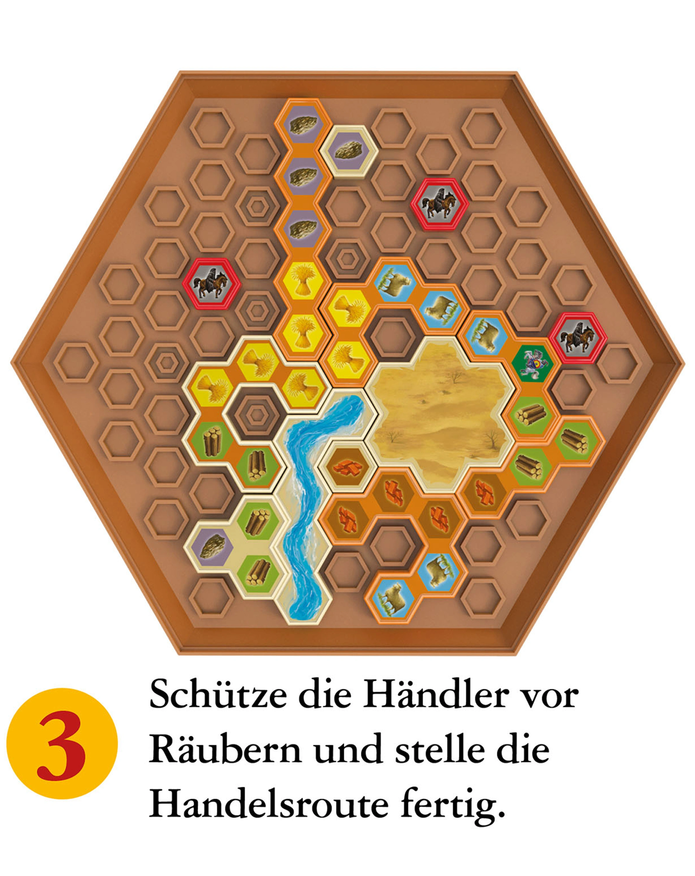 Gesellschaftsspiel CATAN - LOGIK RÄTSEL