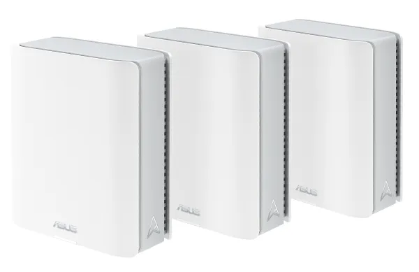ASUS ZenWiFi BT8 - Wi-Fi-system - (3 routere) - mesh Wi-Fi 7, 2.5GbE, 5GbE, 10GbE Multi-Band