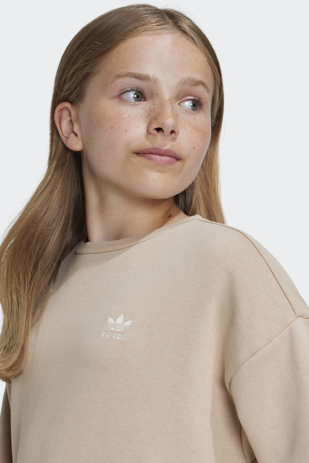 adidas sweater Boyfriend beige