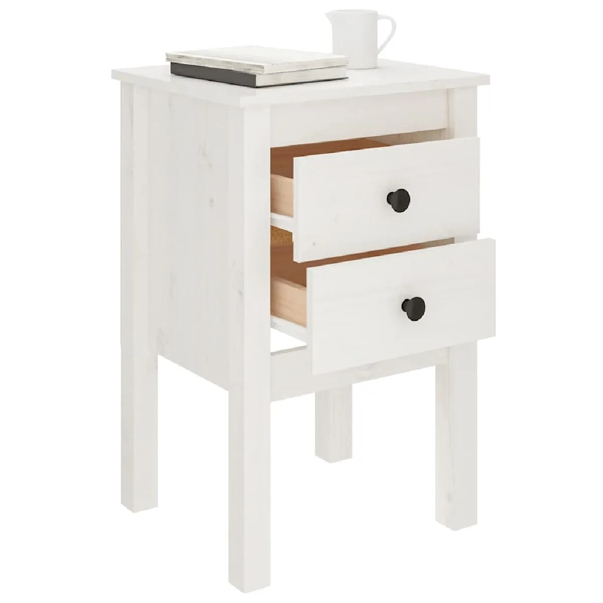 vidaXL Table de chevet