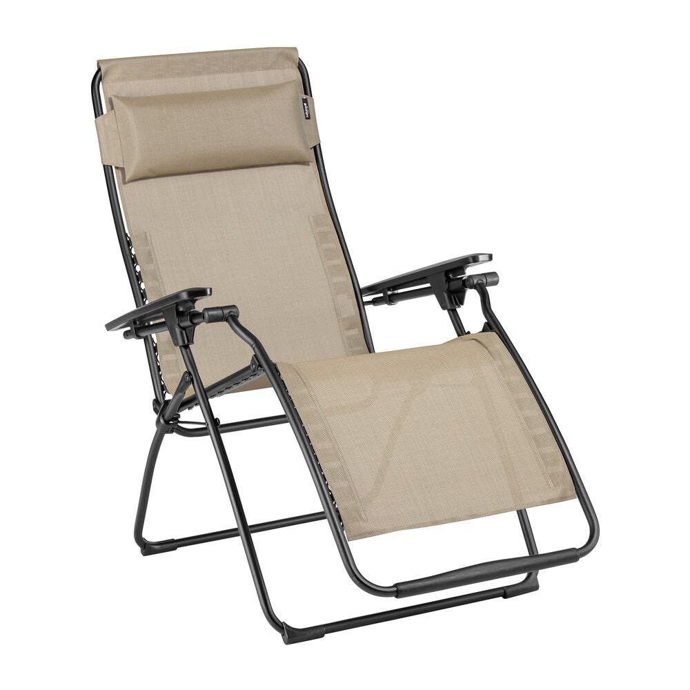 Zero-Gravity-Relaxliege Energie Batyline® Duo Braun Noisette-Noir