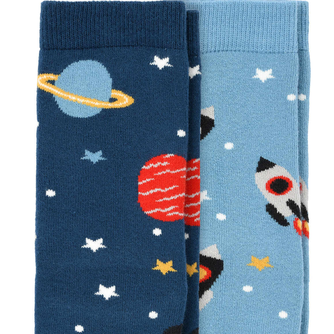 Topolino 2 Paar Jungen Frottee-Socken im Set blau / hellblau