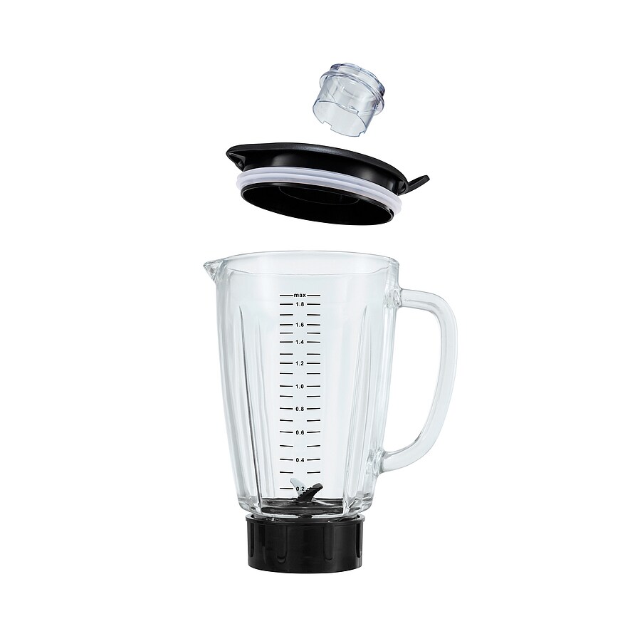 WILFA Standmixer XPLODE VITAL, 1.8 Liter, 1800W, BBLSP-1800S, silber