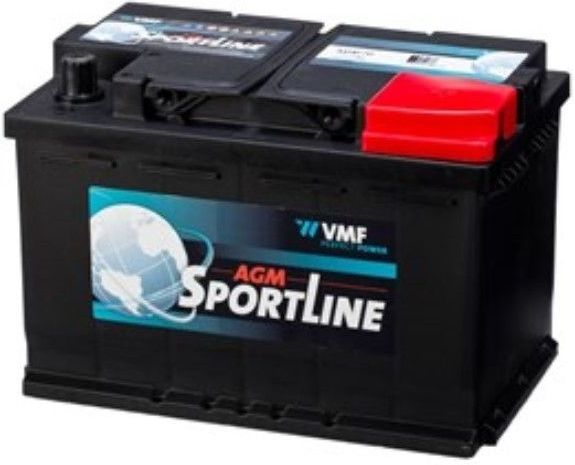 VMF - Sportline AGM70 - Dual Purpose Accu - 12V - 70Ah - 760A