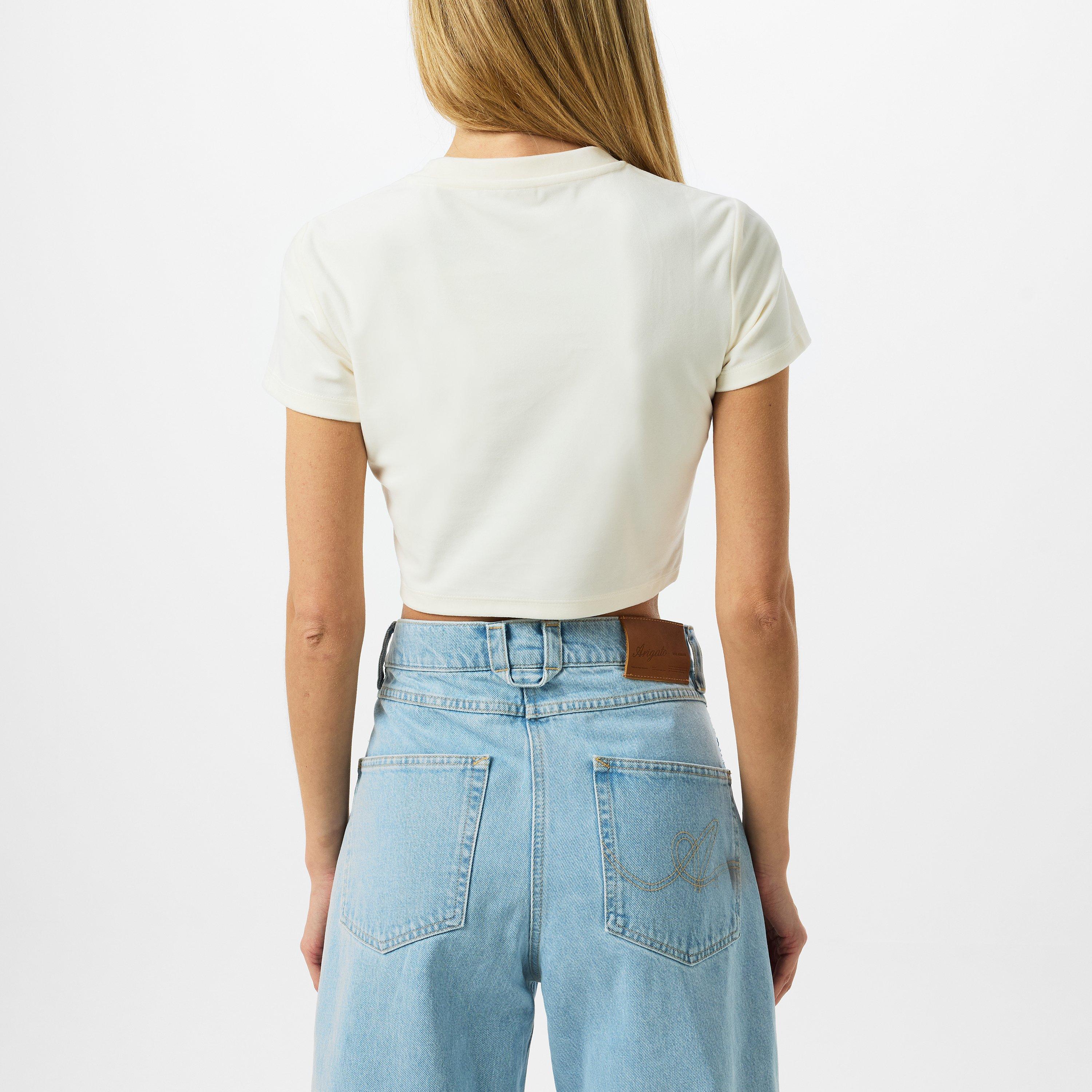 Guess Couture Cropped T Shirt