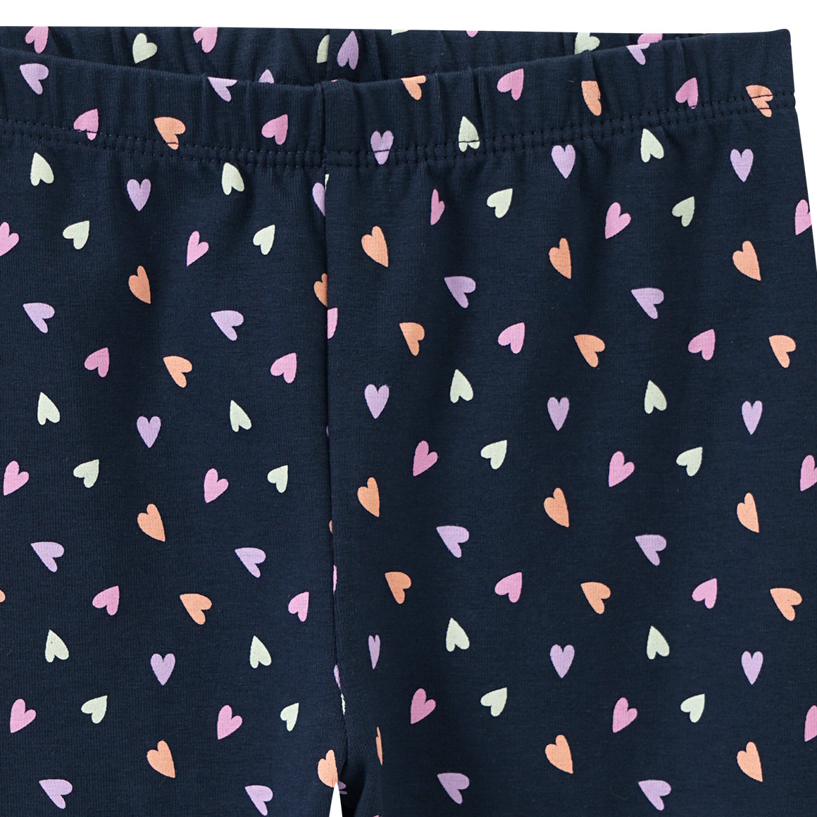 Topolino Mädchen Radler mit Allover-Print grün / dunkelblau