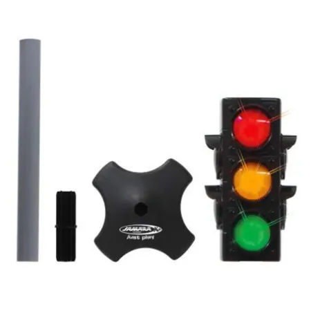 Jamara Ampelanlage-Grand/Traffic Light-Grand-Ampel mit Lichtfunktion