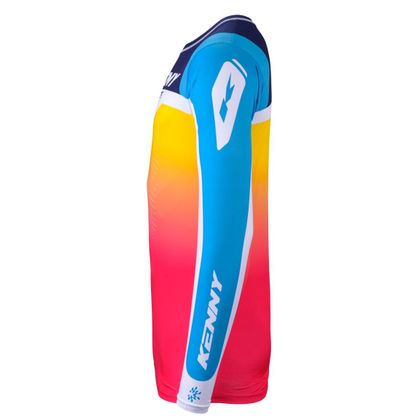 Maillot cross Kenny FORCE - SPRING SUMMER 2025 - Bleu / Jaune