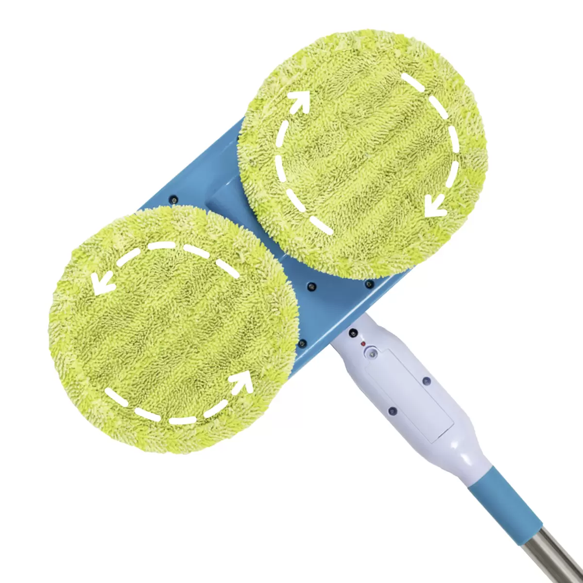 Elektro-Mop Hurrican Floating Mop weiss,blau