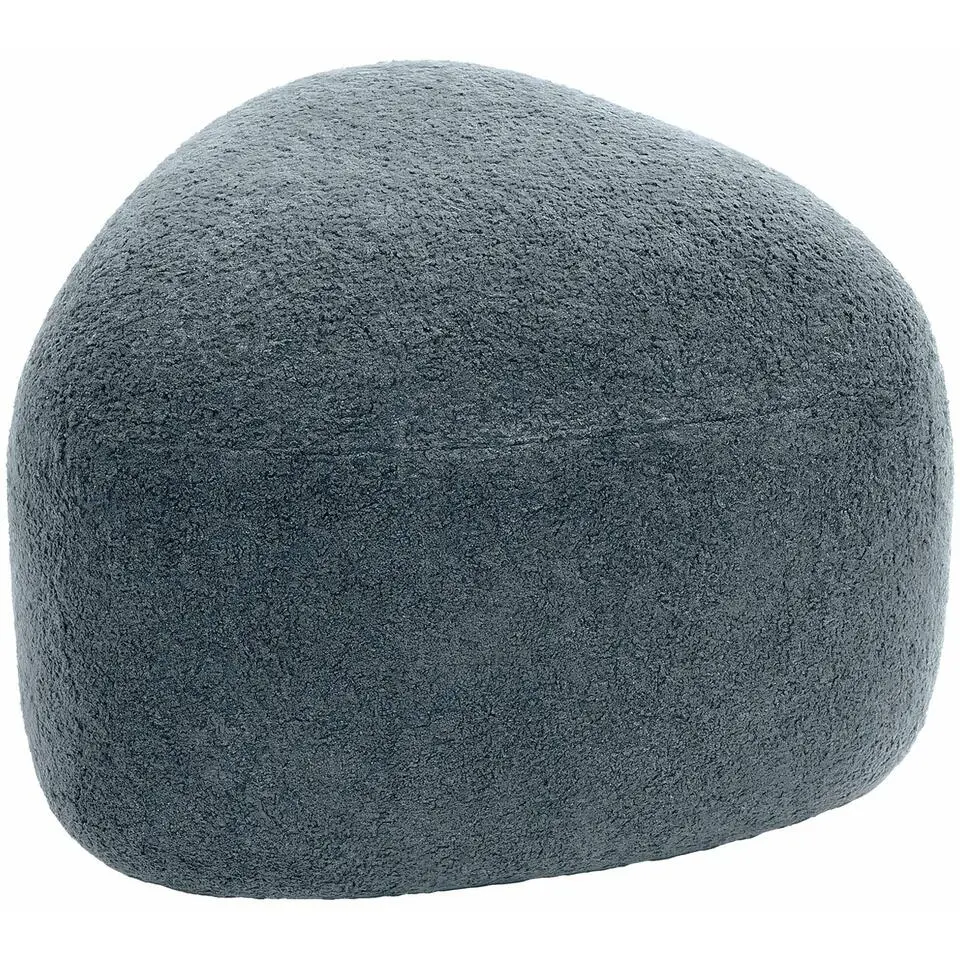 CLP Hocker Alfrisa Stof - donkergrijs