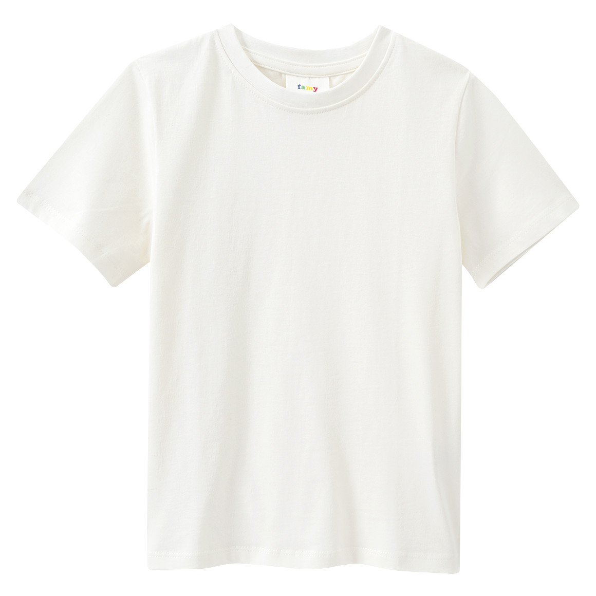 Famy 3 Jungen T-Shirts im Basic-Look dunkelgrün / dunkelgrau / weiss