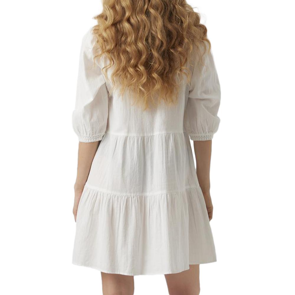 Vero Moda Robe Blanche Femme Vero Moda Pretty