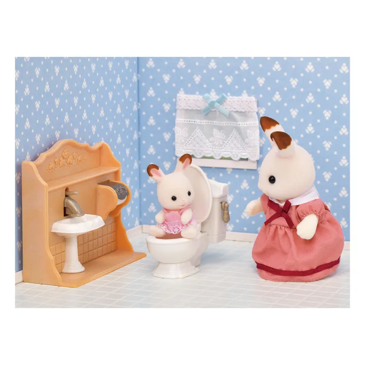 Sylvanian Families Le set d'ameublement cosy cottage et maman