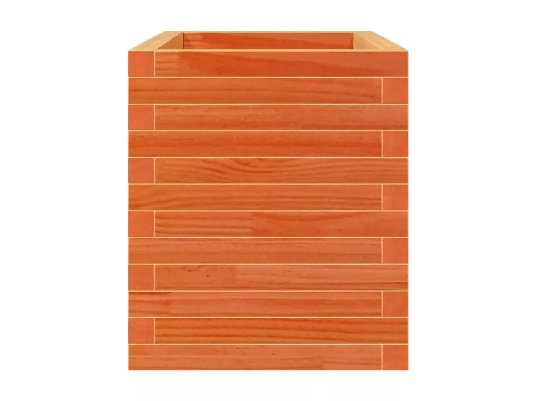 Jardinière bac lit surélevé bois marron 70 x 40 x 45.5 cm 02_0038481