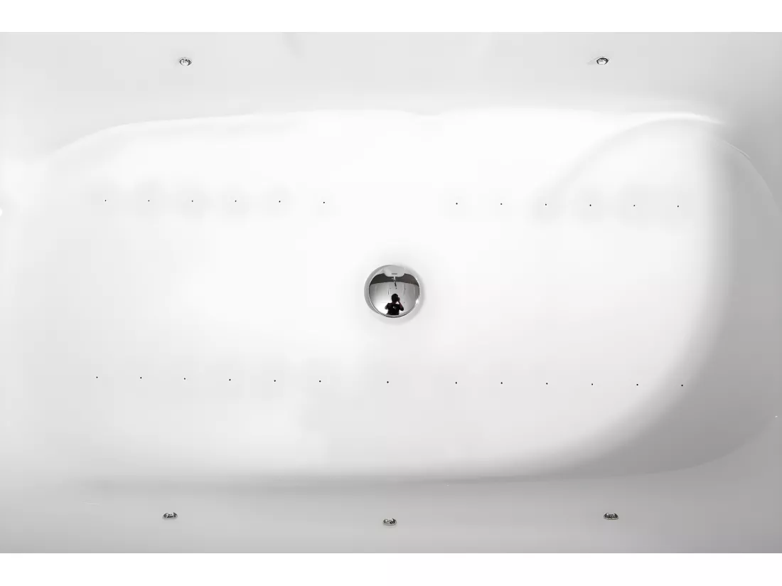 Baignoire Balnéo Îlot TAO Bulle L. 170 x l. 80 cm, by SPALINA