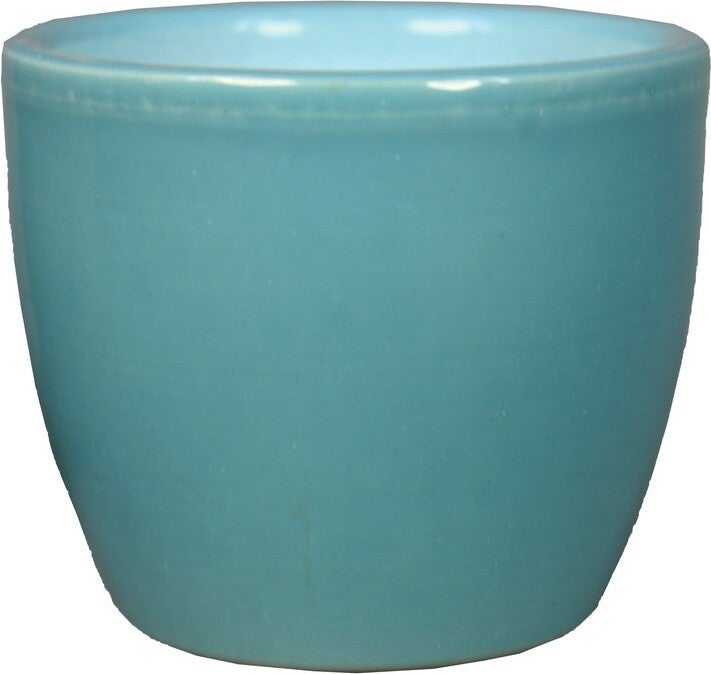 Floran bloempot Boule blauw D 7,5 H 6 cm