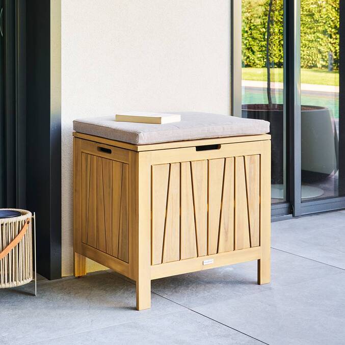 Coffre de rangement LODGIA Beige