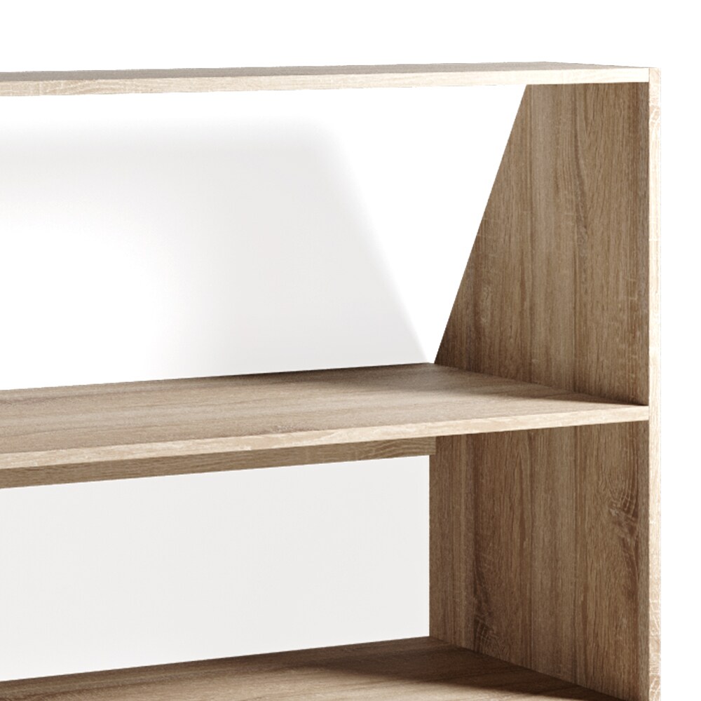 VICCO Dachschrägenregal Bücherregal Wandregal Standregal Regal Dachschräge Sonoma Eiche