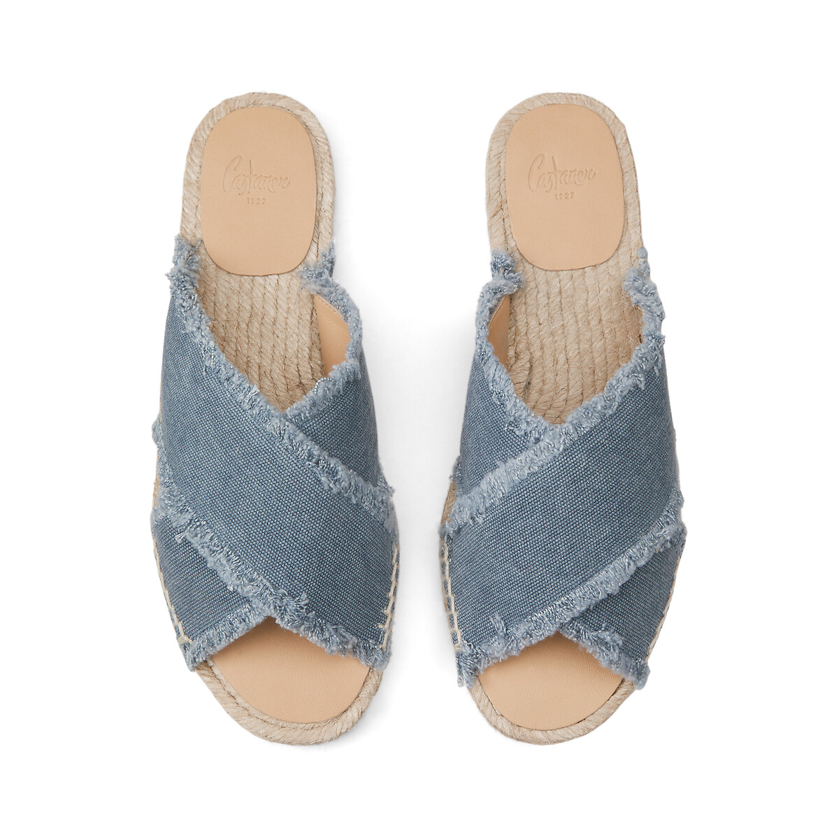CASTANER<br>Mulas cruzadas planas Palmera