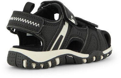 Leaf Runn Sandaler, Svart