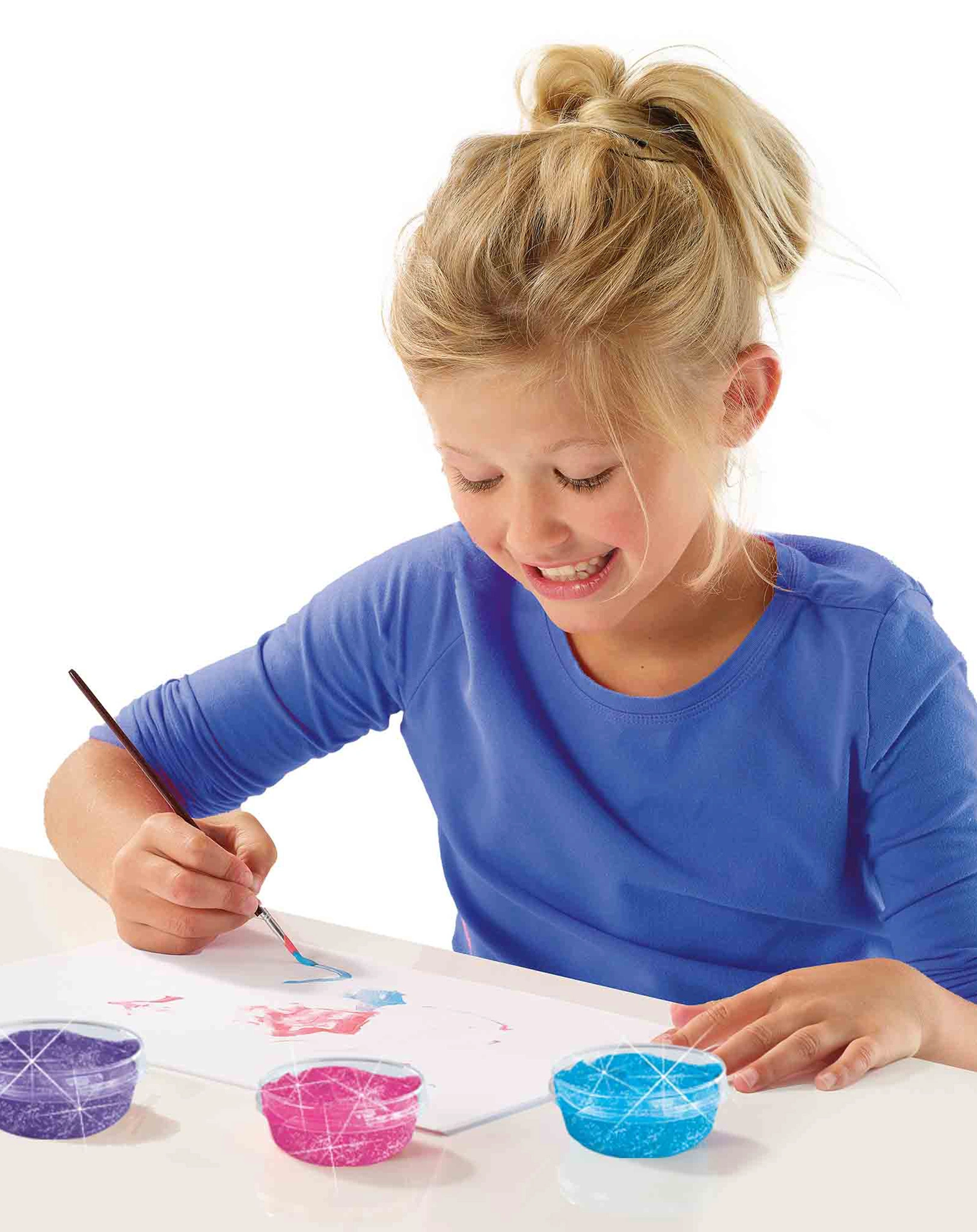 Plakatfarbe GLITZER (6x45ml)