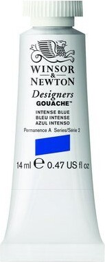 Winsor & Newton - Akvarelfarve - Gouache - Intense Blue 14 ML