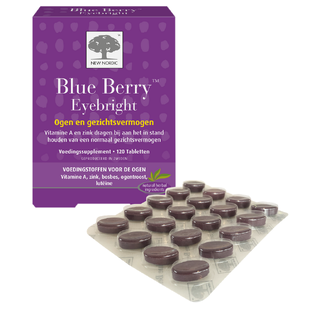 New Nordic Blue Berry Eyebright Tabletten 120TB