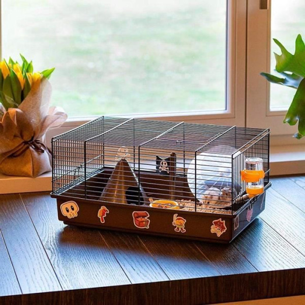 Cage criceti 9 ludique pour hamsters - theme pirates