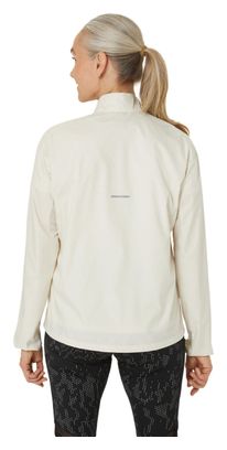 Veste coupe-vent Femme Asics Lite-Show Beige