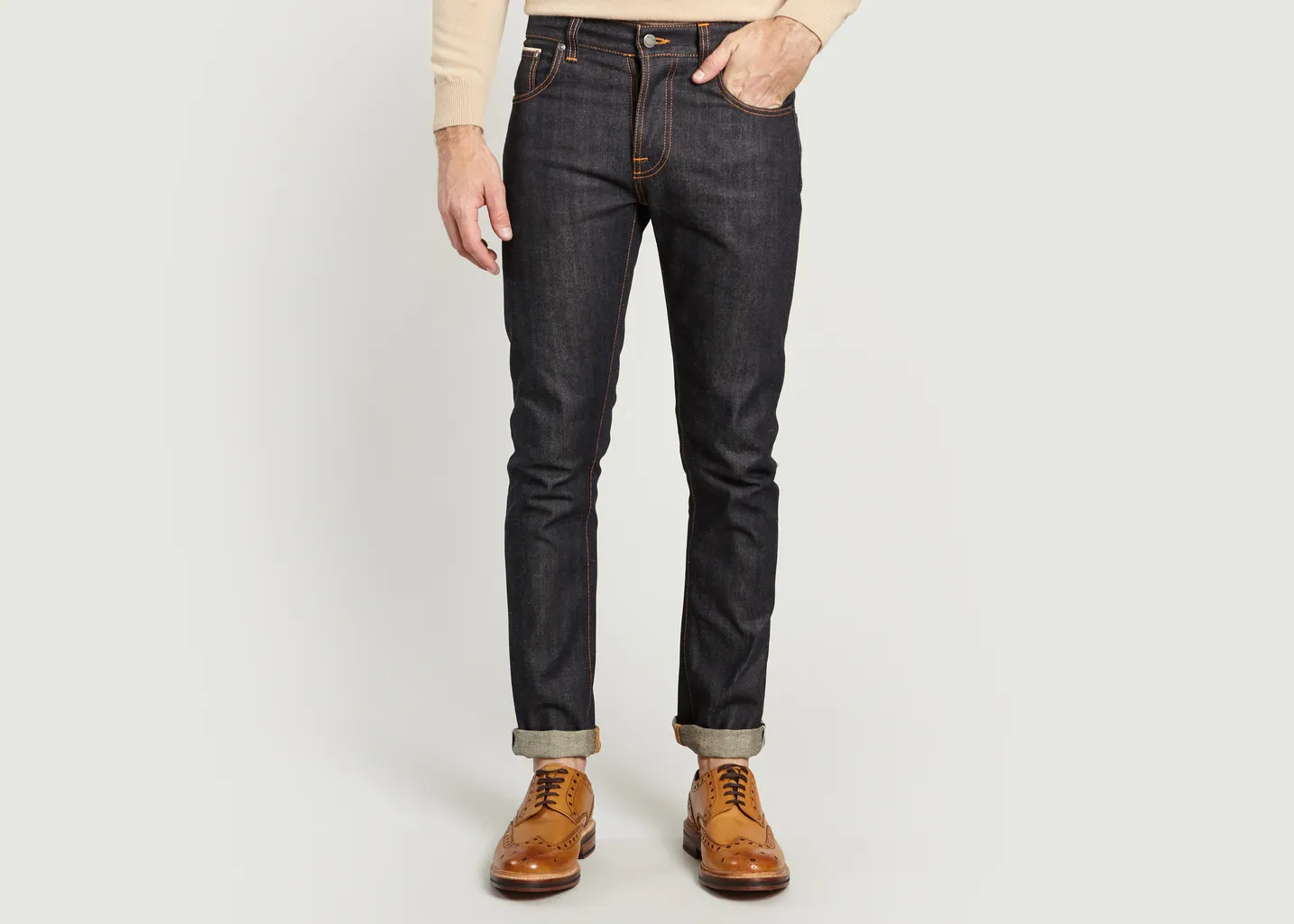Jean Grim Tim Org Selvedge Nudie Jeans
