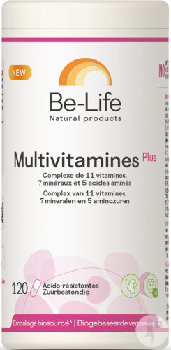 Be-Life Multivitamines Plus 120 Capsules