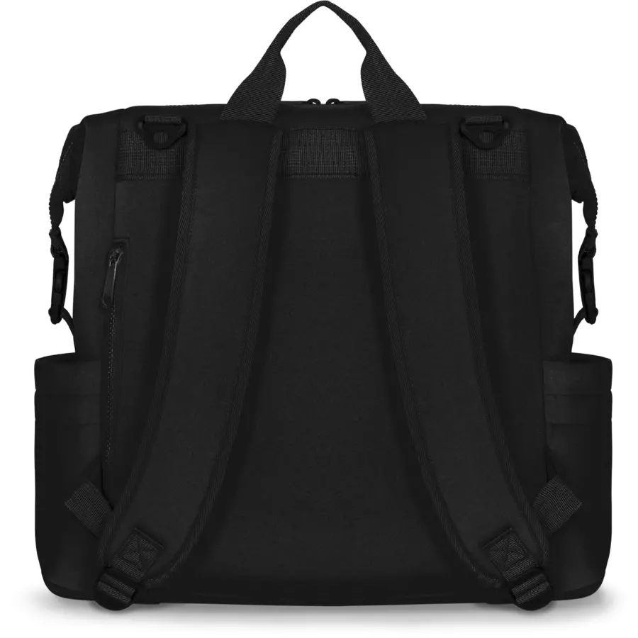 Lionelo Wickelrucksack Cube in schwarz