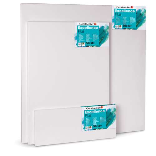 GERSTAECKER Excellence Plus Reinleinen-Keilrahmen