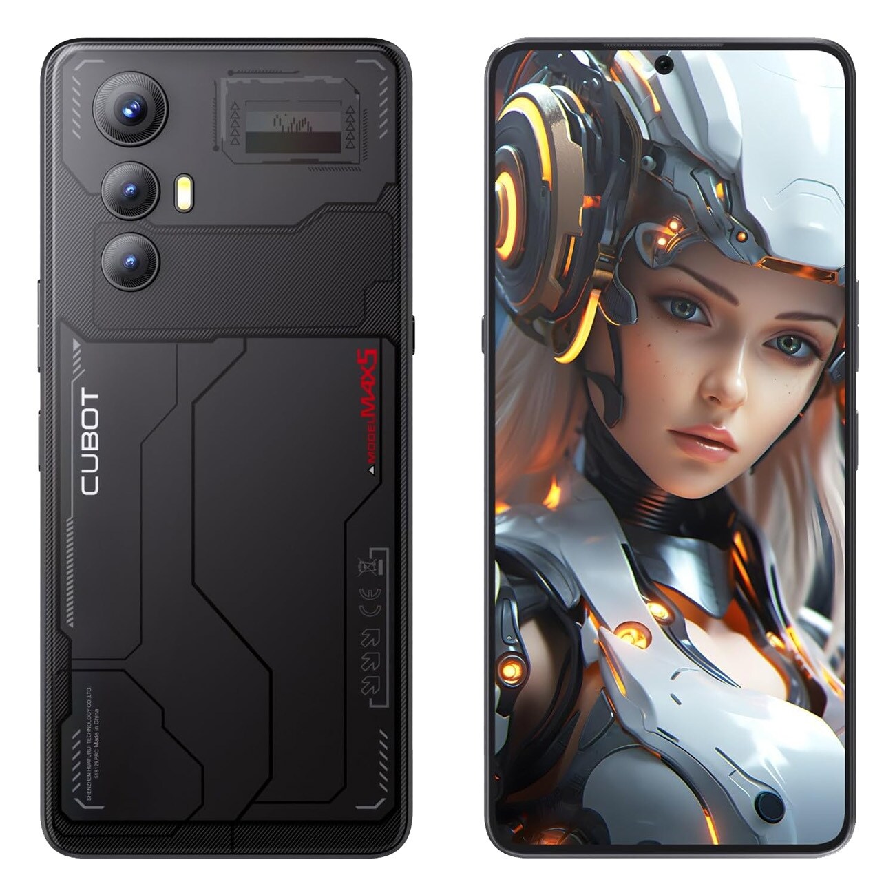 Cubot Max 5 5G schwarz Smartphone