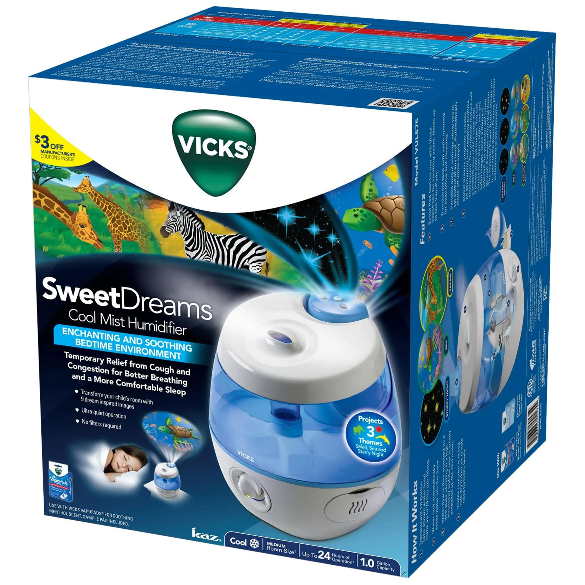 Vicks Humidificateur Vicks Beaux Rêves