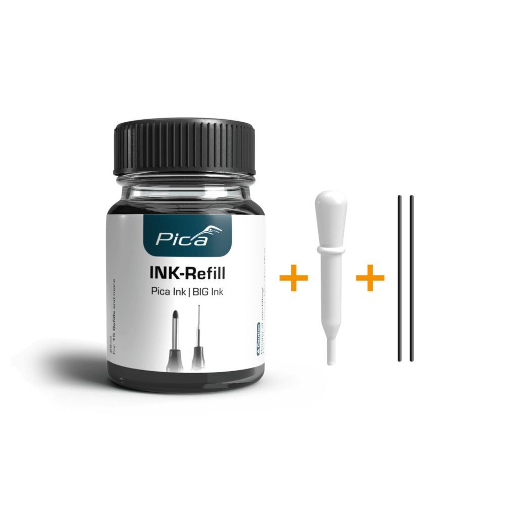 Pica INK Navulset zwart 25ml - PI55846