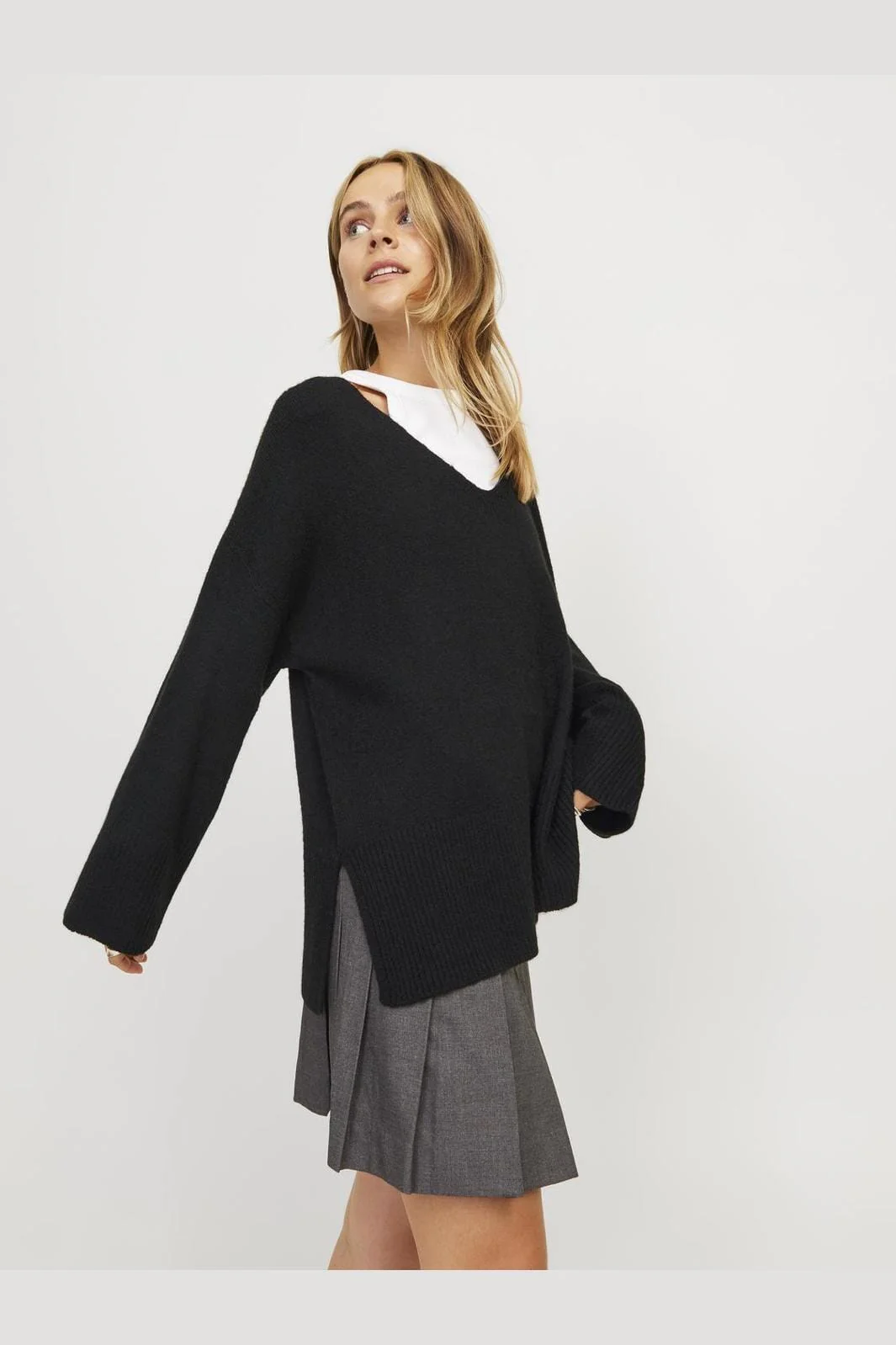 Jjxx Jxlucca Diverse V-Neck Knit Sn